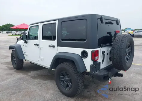 2018 Jeep Wrangler Jk Unlimited Sport 4X4 from USA, damaged, VIN 1C4BJWDG7JL895132